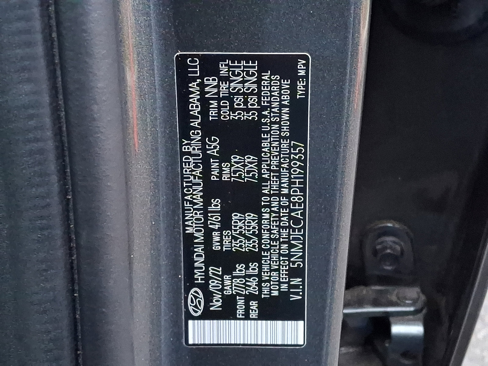 Certified 2023 Hyundai Tucson Limited w/ Cargo Package AWD/4WD image 28
