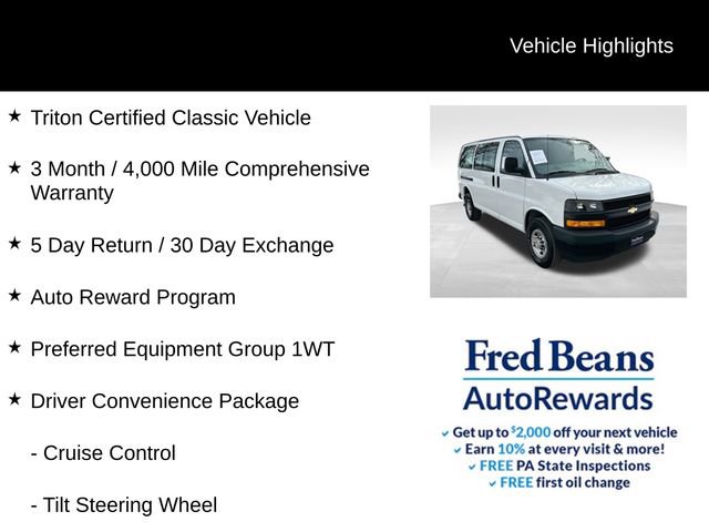 Used 2022 Chevrolet Express 2500 w/ Driver Convenience Package image 4