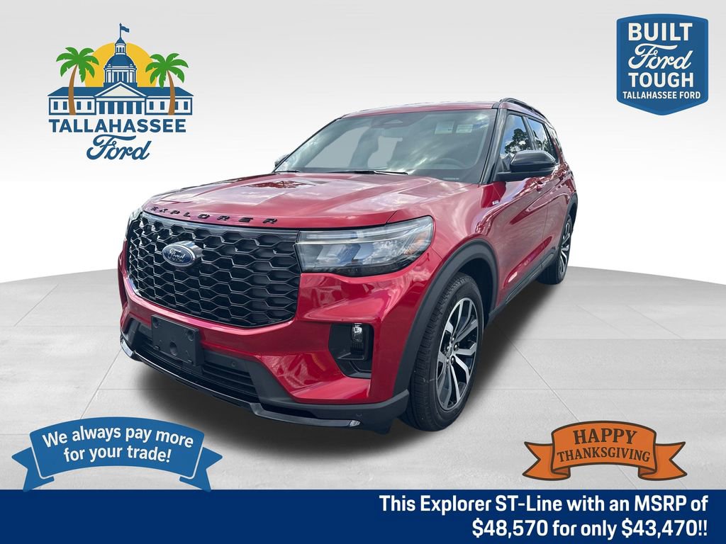 New 2025 Ford Explorer ST-Line w/ Premium Package