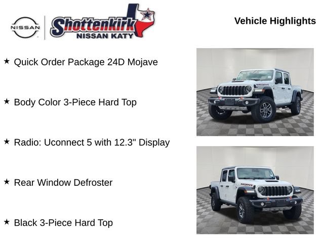 Used 2026 Jeep Gladiator Mojave AWD/4WD image 6