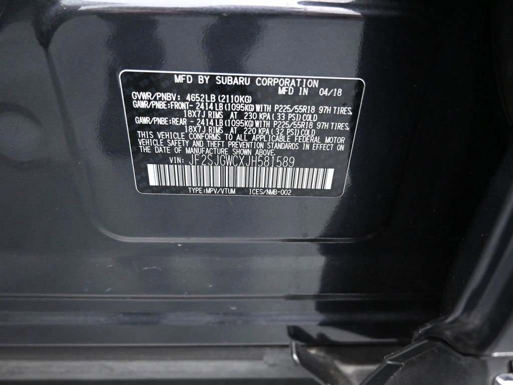 Used 2018 Subaru Forester 2.0XT Touring w/ Popular Package #3B image 19