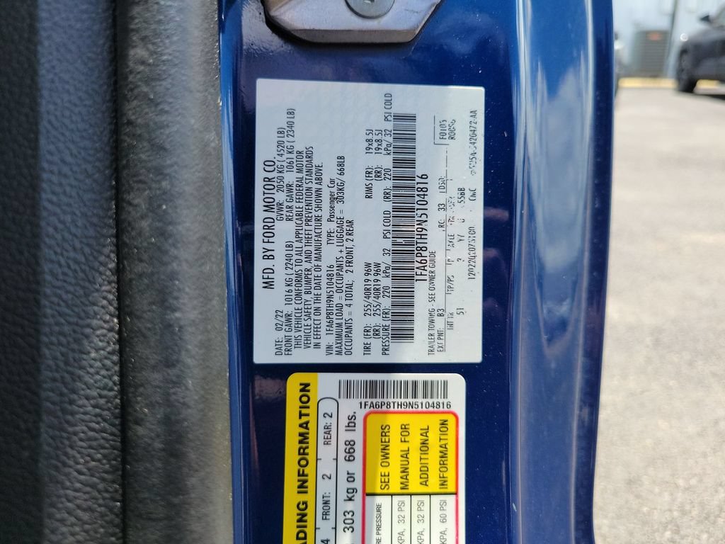 Used 2022 Ford Mustang Premium w/ Equipment Group 201A RWD image 32