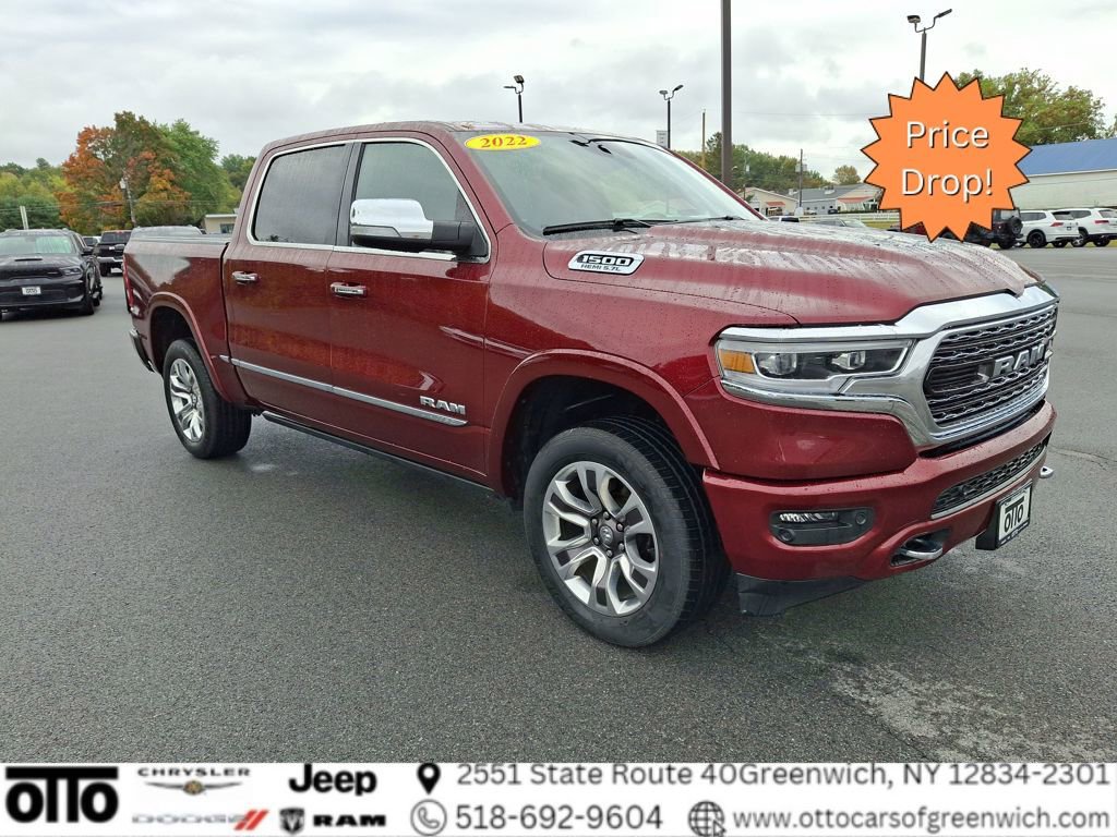 Used 2022 RAM 1500 Limited w/ Body Color Bumper Group