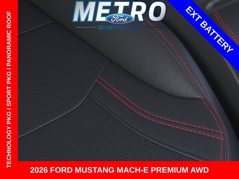New 2026 Ford Mustang Mach-E Premium w/ Sport Appearance Package AWD/4WD image 16