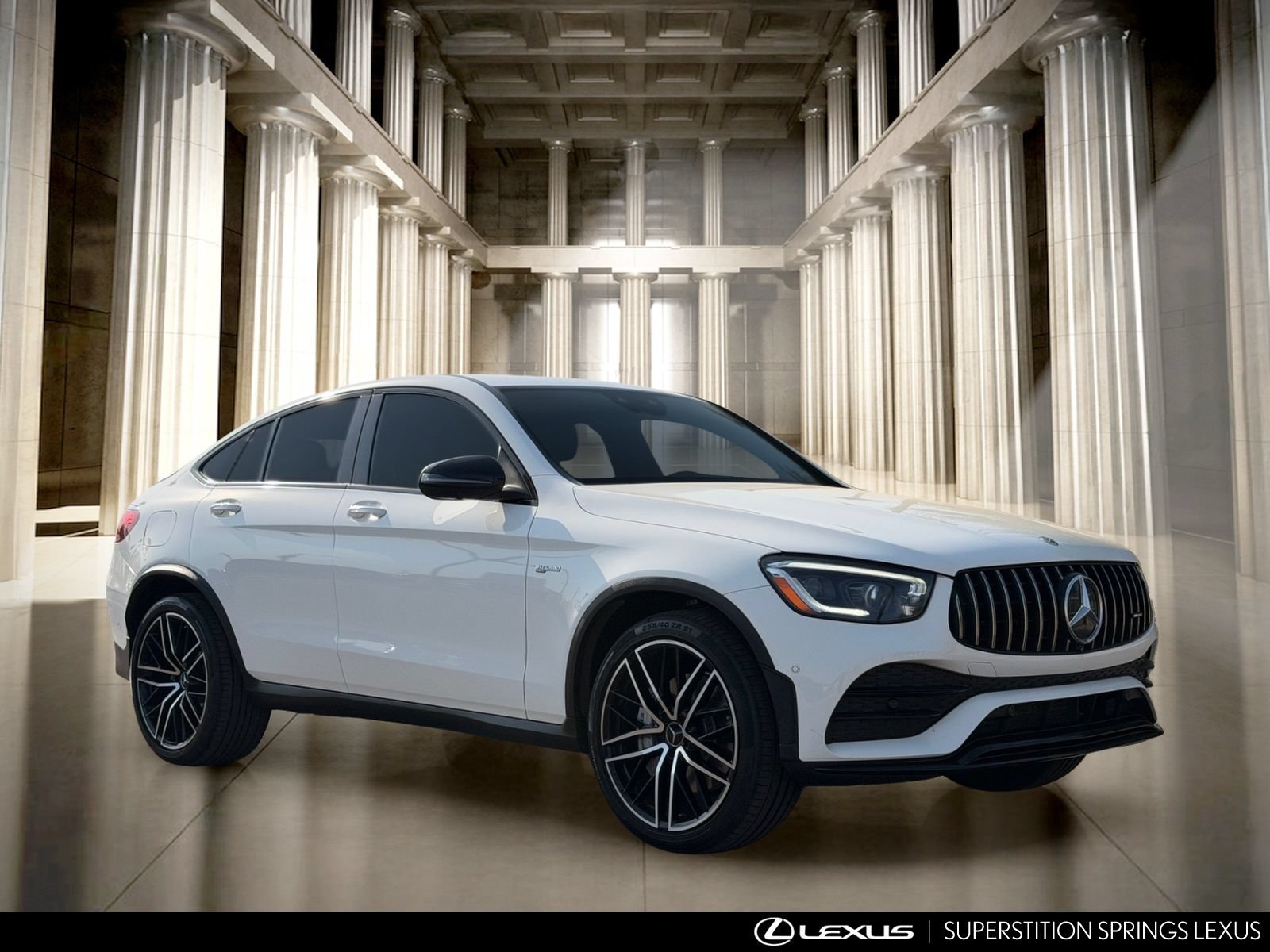 Used 2021 Mercedes-Benz GLC 43 AMG 4MATIC Coupe image 2