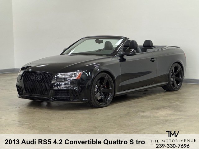 Used 2013 Audi RS 5 Cabriolet w/ Audi MMI Navigation Plus Pkg