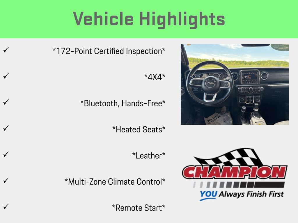 Used 2021 Jeep Wrangler Unlimited Sahara w/ Uconnect 4C Nav & Sound Group AWD/4WD image 6