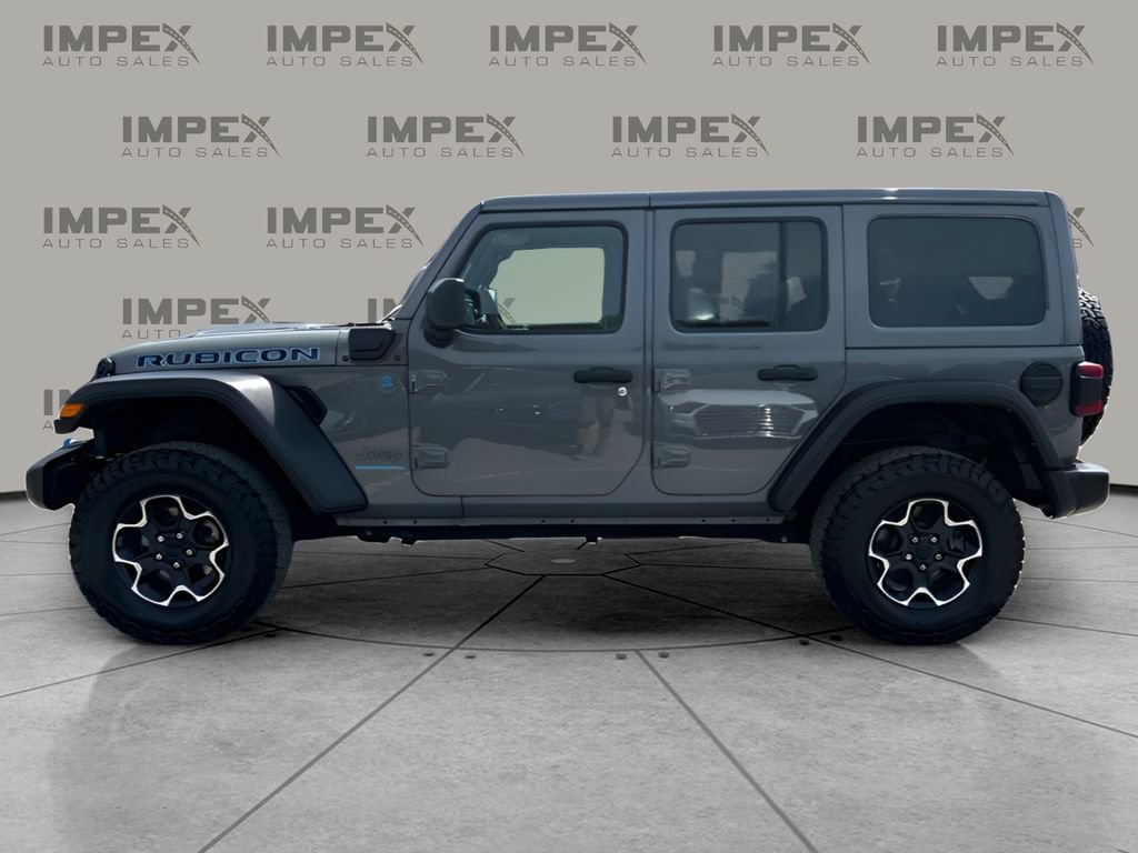 Used 2023 Jeep Wrangler Unlimited Rubicon 4xe w/ Cold Weather Group AWD/4WD image 2