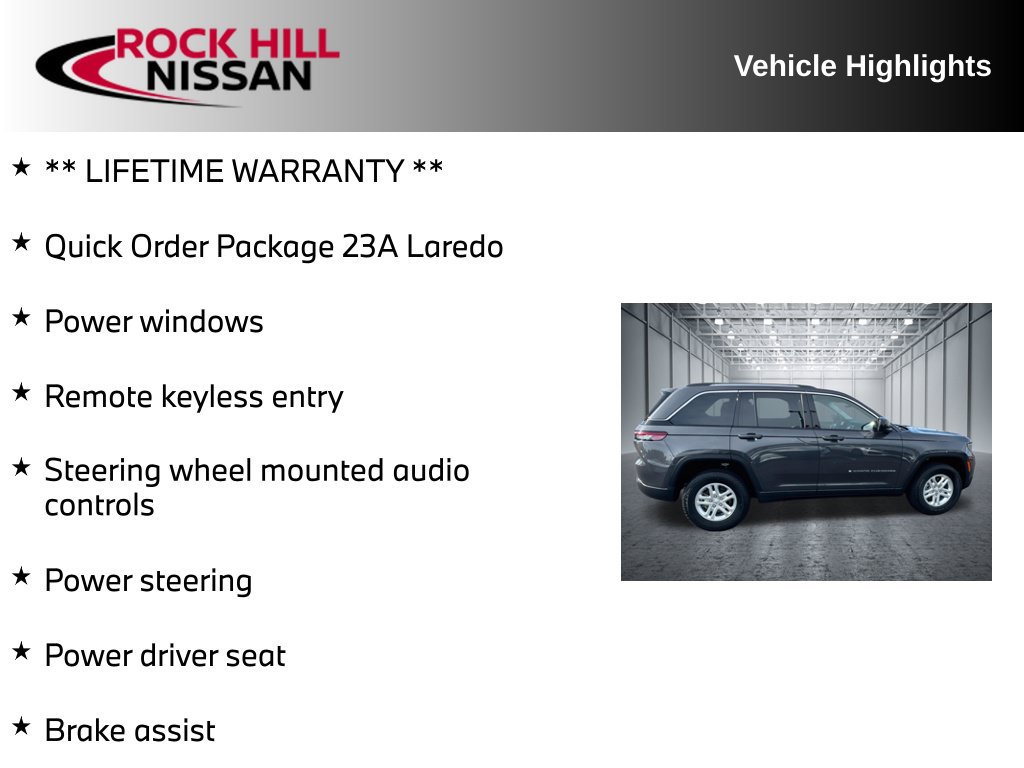 Used 2023 Jeep Grand Cherokee Laredo AWD/4WD image 5