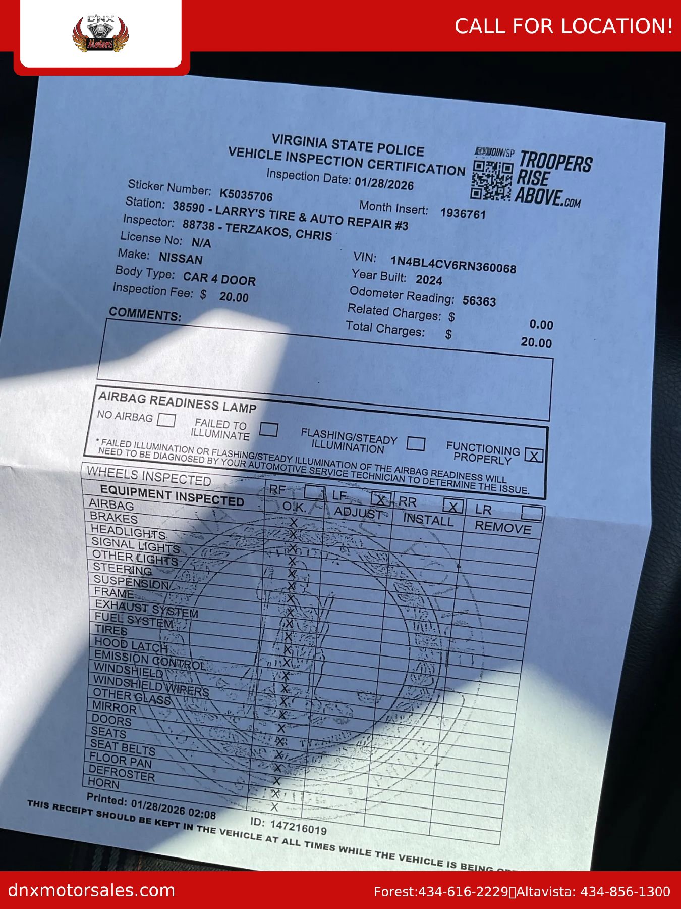 Used 2024 Nissan Altima 2.5 SR image 41