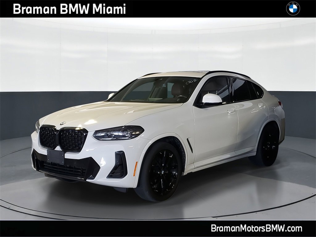 Certified 2023 BMW X4 xDrive30i w/ M Sport Package