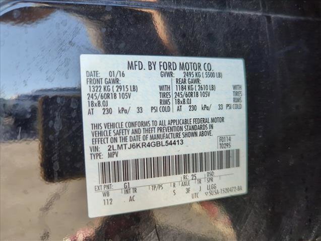 Used 2016 Lincoln MKX Select w/ Select Plus Package image 29