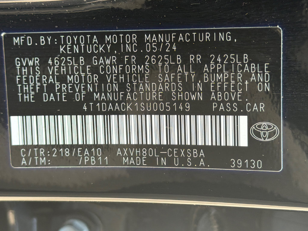 Used 2025 Toyota Camry SE w/ Convenience Package FWD image 36