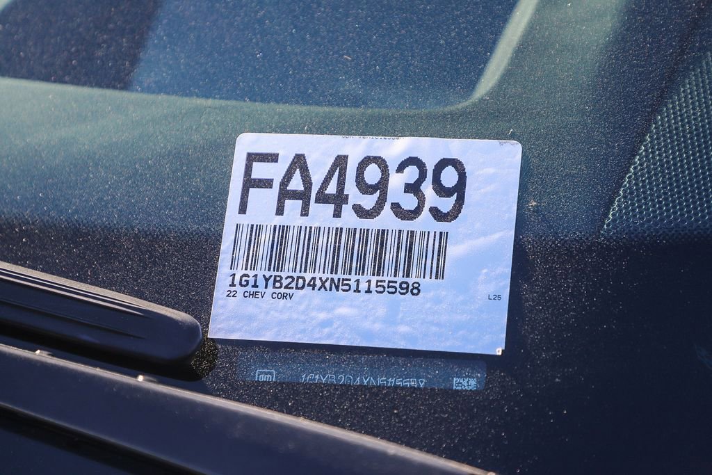 Used 2022 Chevrolet Corvette Stingray Preferred Cpe w/ Z51 Performance Package image 37