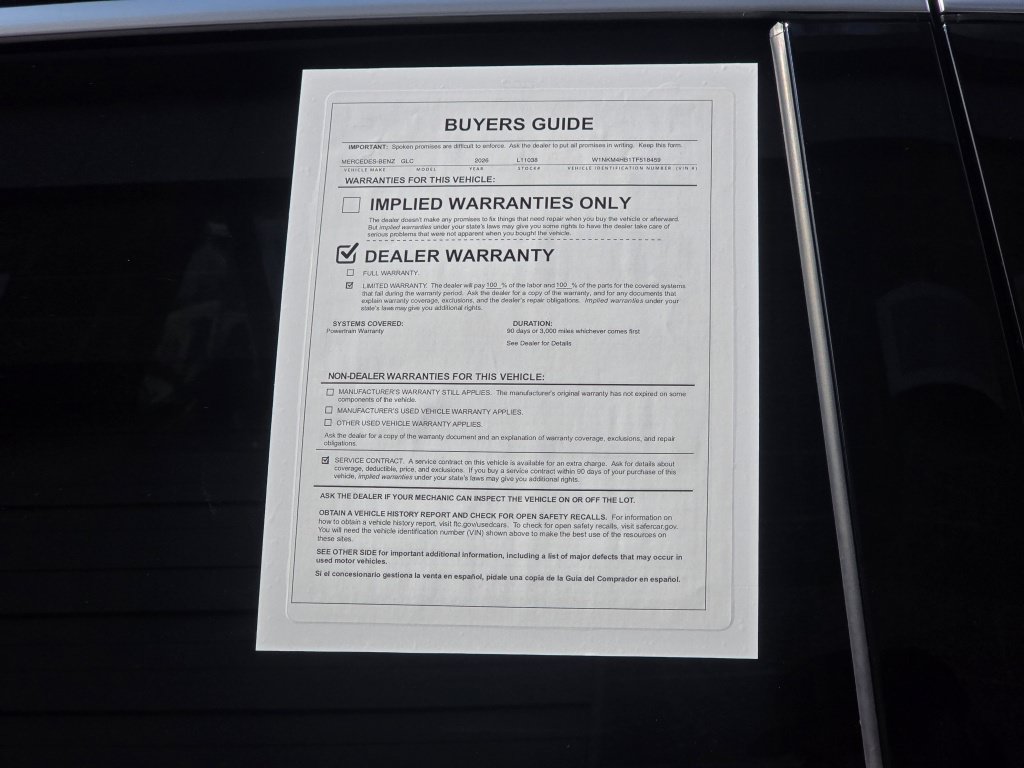 Used 2026 Mercedes-Benz GLC 300 4MATIC image 45