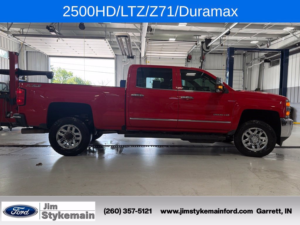 Used 2017 Chevrolet Silverado 2500 LTZ w/ Duramax Plus Package AWD/4WD image 13