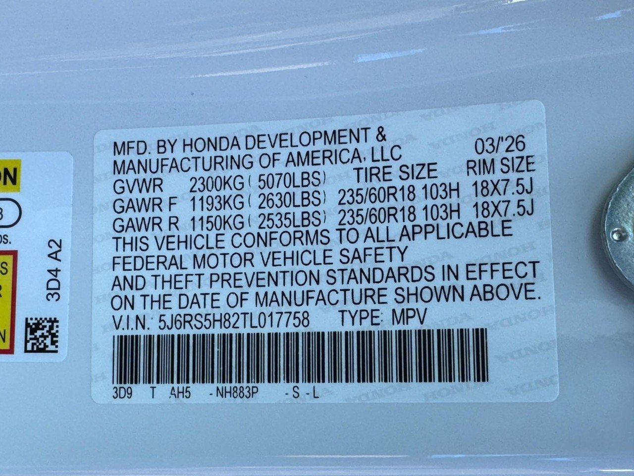 Certified 2026 Honda CR-V Sport-L image 27