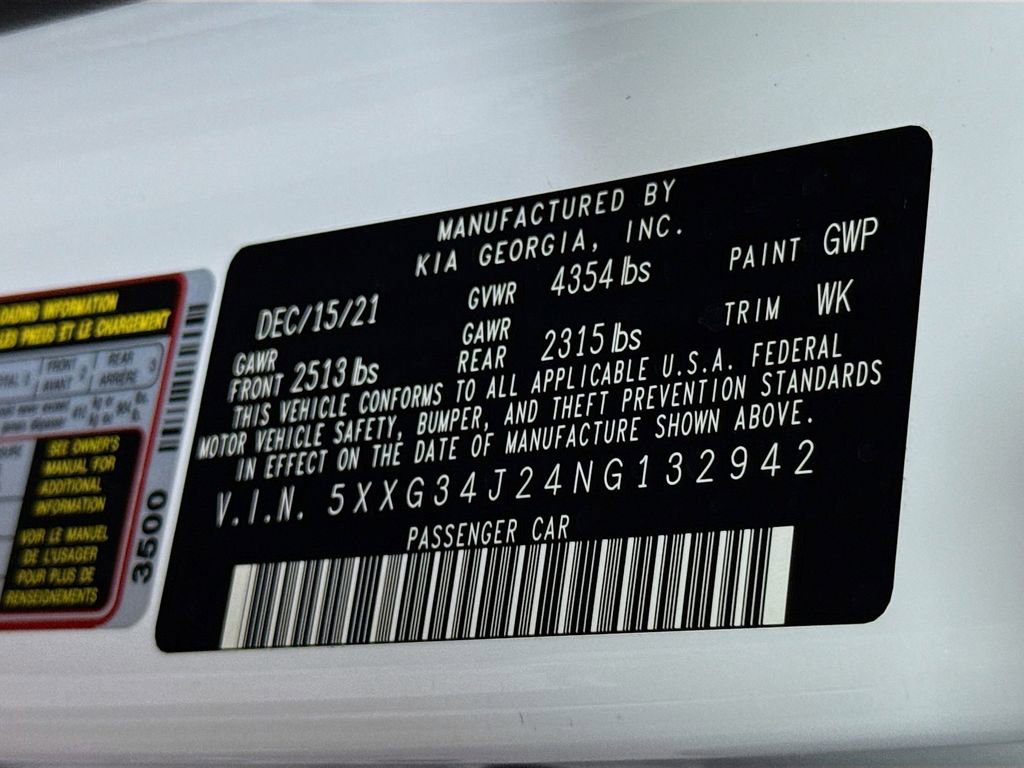 Used 2022 Kia K5 EX w/ EX Premium Package FWD image 37