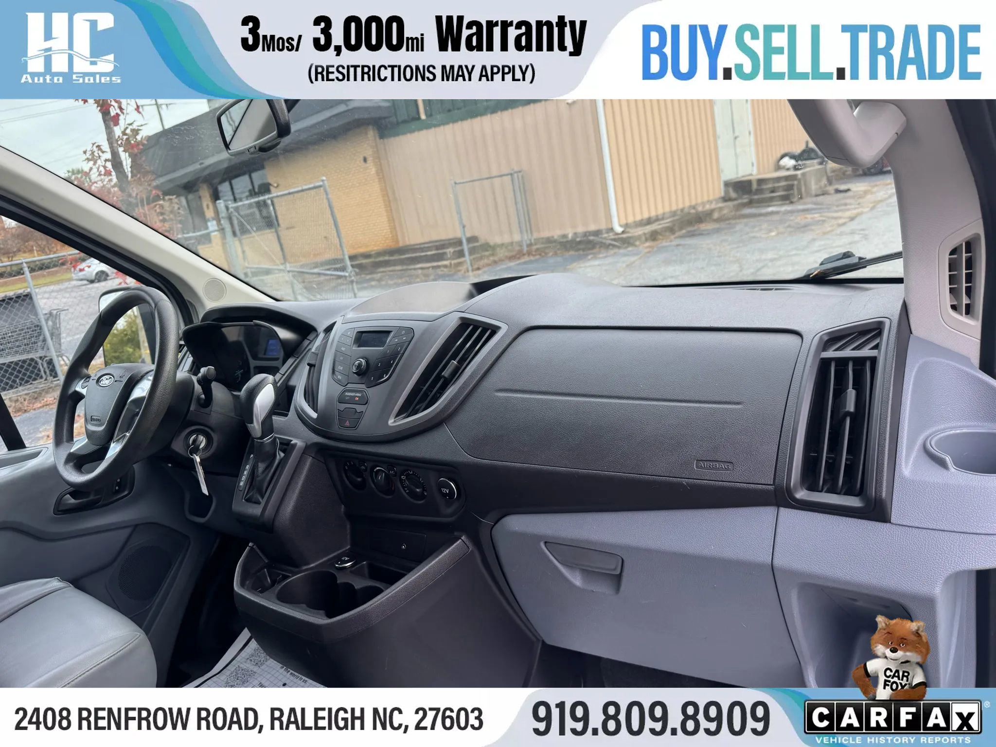 Used 2015 Ford Transit 350 148 Low Roof w/ Exterior Upgrade Package image 18