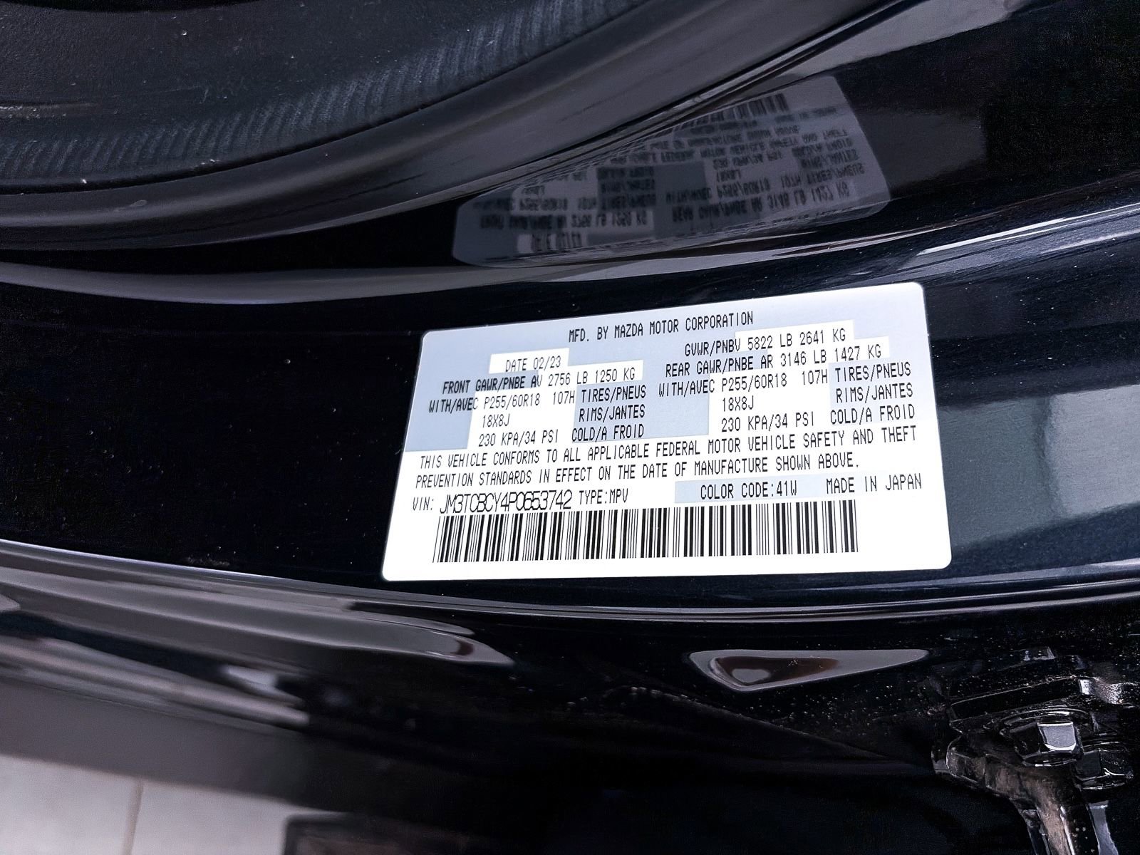 Used 2023 MAZDA CX-9 Touring AWD/4WD image 38