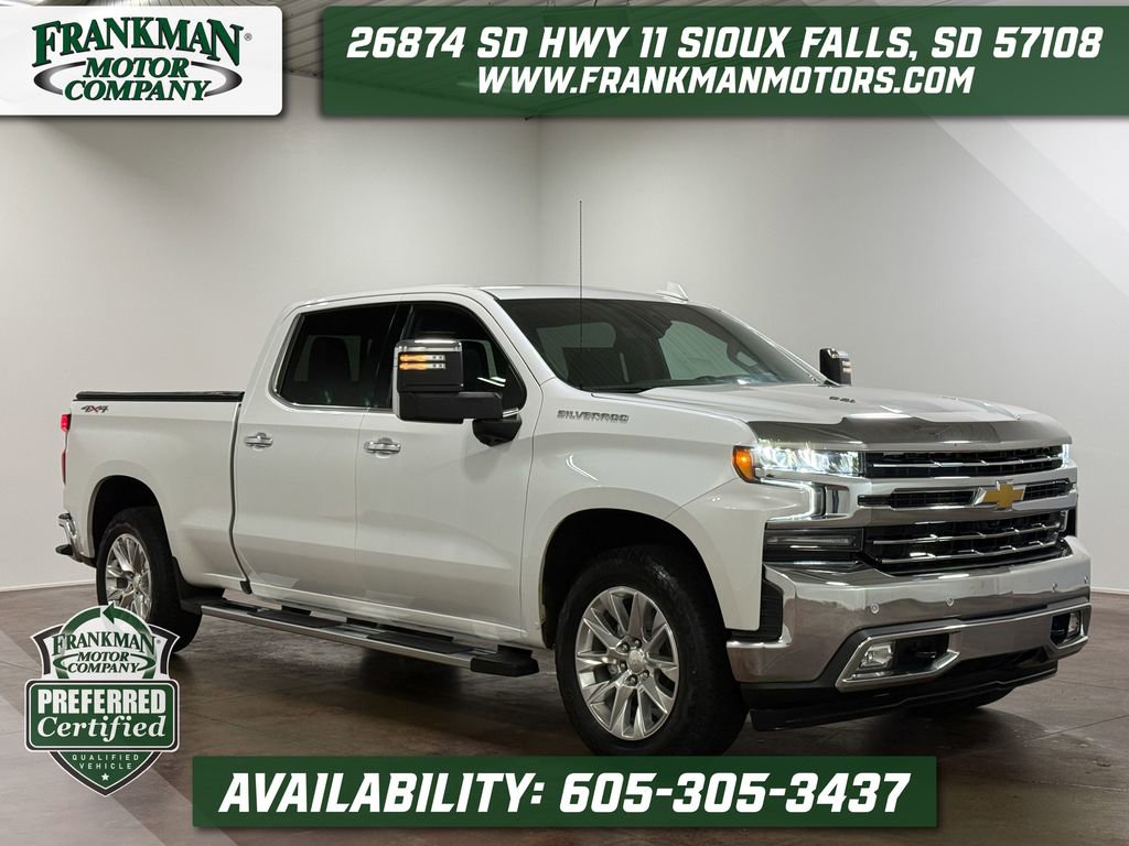 Used 2021 Chevrolet Silverado 1500 LTZ w/ LTZ Premium Package AWD/4WD image 1