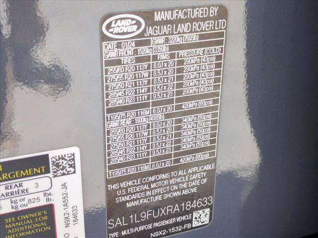 Certified 2024 Land Rover Range Rover Sport Dynamic SE AWD/4WD image 27