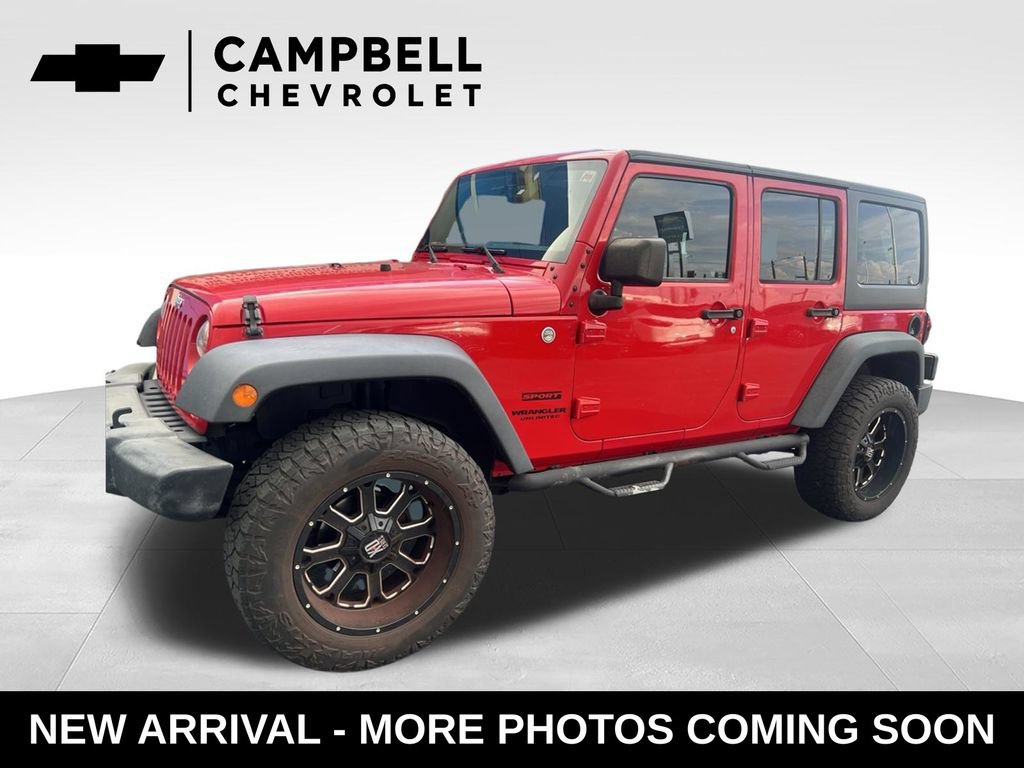 Used 2016 Jeep Wrangler Unlimited Sport w/ Quick Order Package 24S