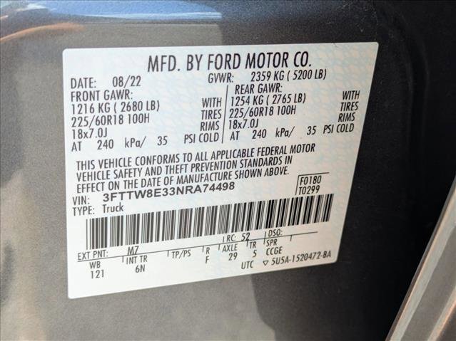 Certified 2022 Ford Maverick Lariat w/ Lariat Luxury Package image 23