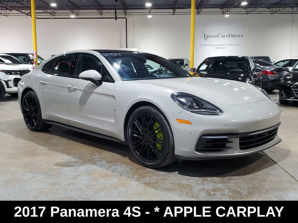 Used 2017 Porsche Panamera 4S AWD/4WD image 3