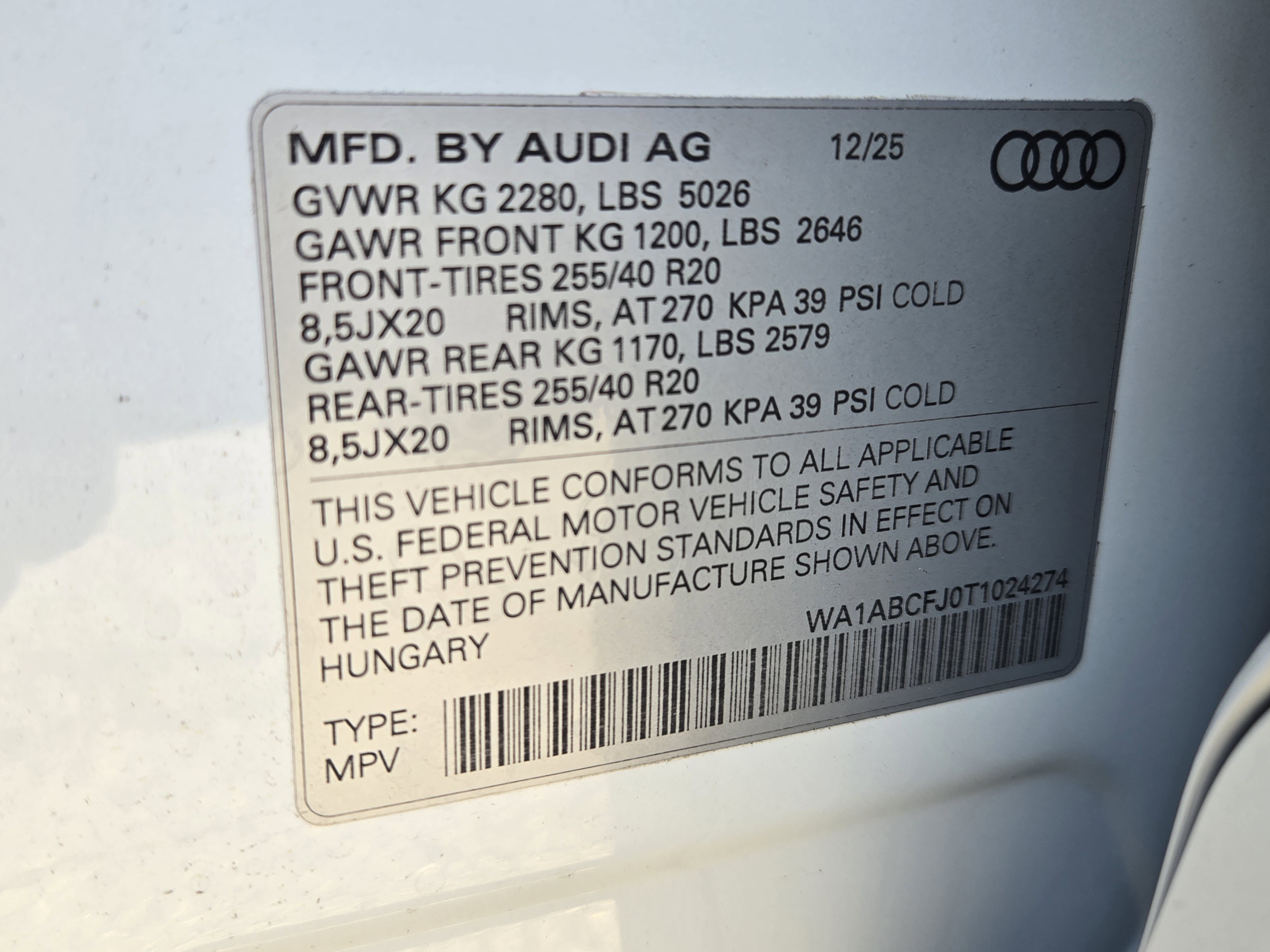 New 2026 Audi Q3 quattro 2.0T image 10