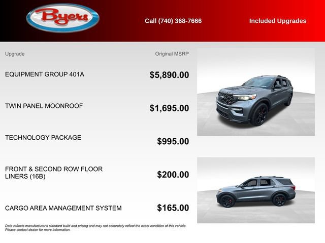 Used 2023 Ford Explorer ST w/ Equipment Group 401A image 5