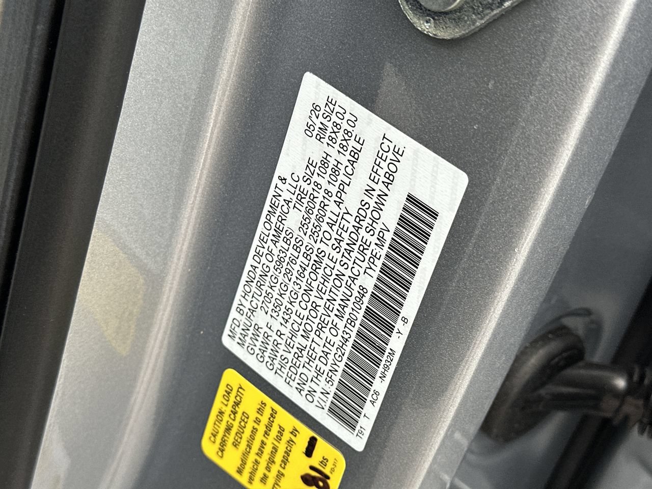 New 2026 Honda Pilot EX-L image 23