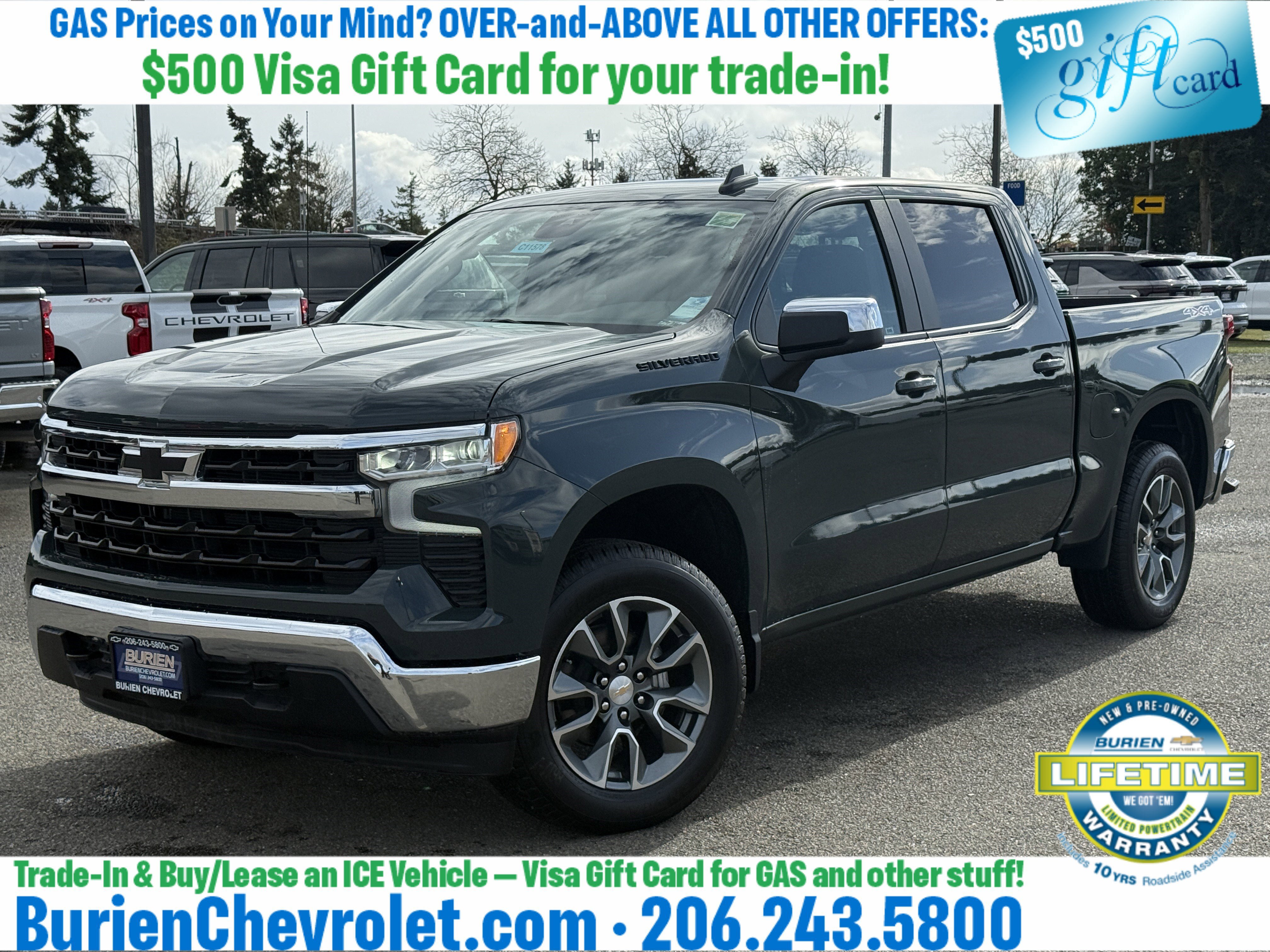 New 2026 Chevrolet Silverado 1500 LT w/ All Star Edition Plus AWD/4WD image 1