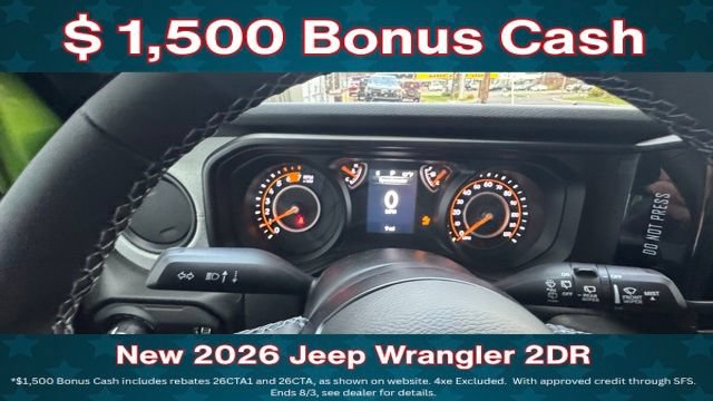 New 2026 Jeep Wrangler Sport AWD/4WD image 28