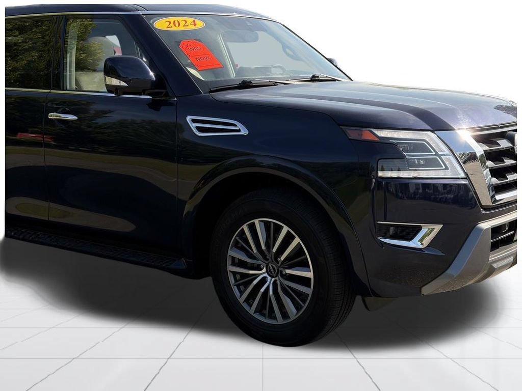 Certified 2024 Nissan Armada SL w/ Captain's Chairs Package RWD image 8