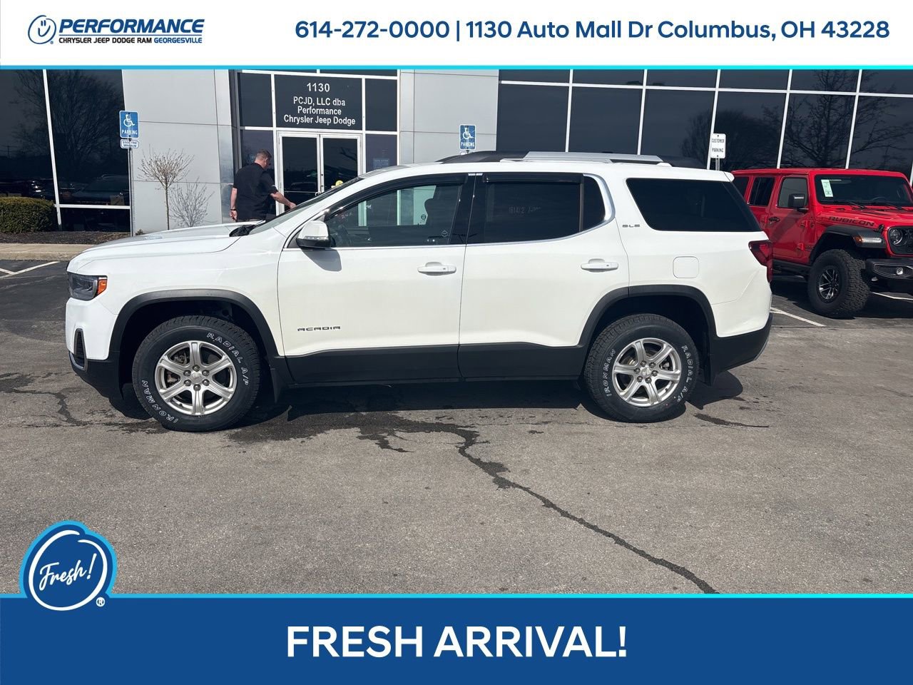 Used 2021 GMC Acadia SLE w/ Trailering Package image 7