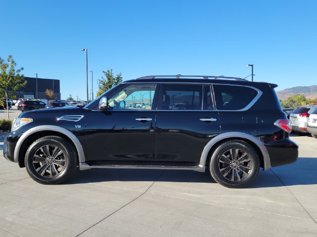 Used 2017 Nissan Armada Platinum w/ Captain Seat Package AWD/4WD image 2