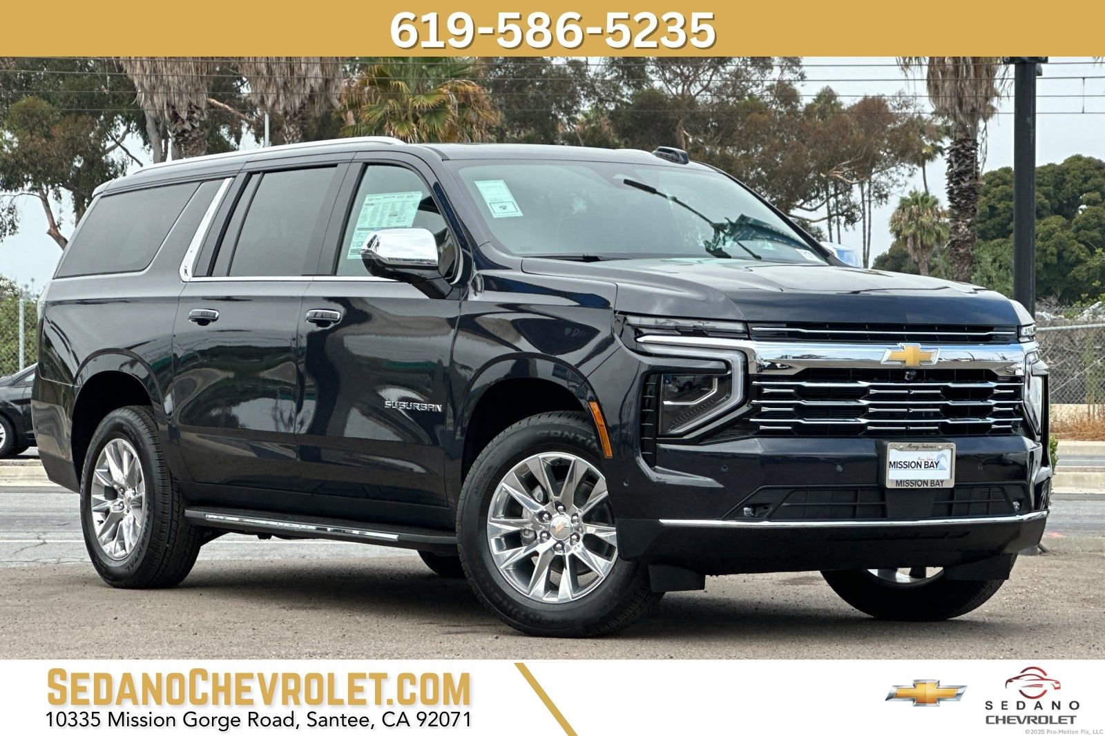 New 2025 Chevrolet Suburban Premier image 1