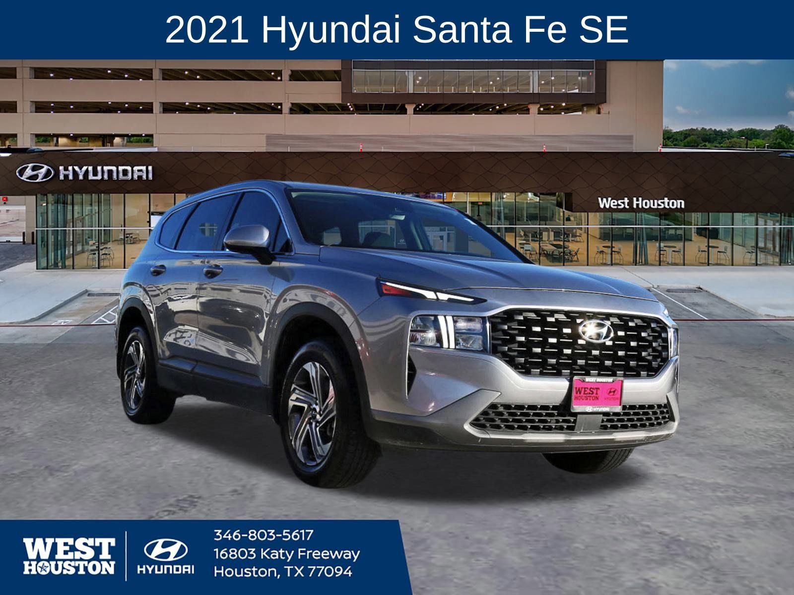 Used 2021 Hyundai Santa Fe SE image 1