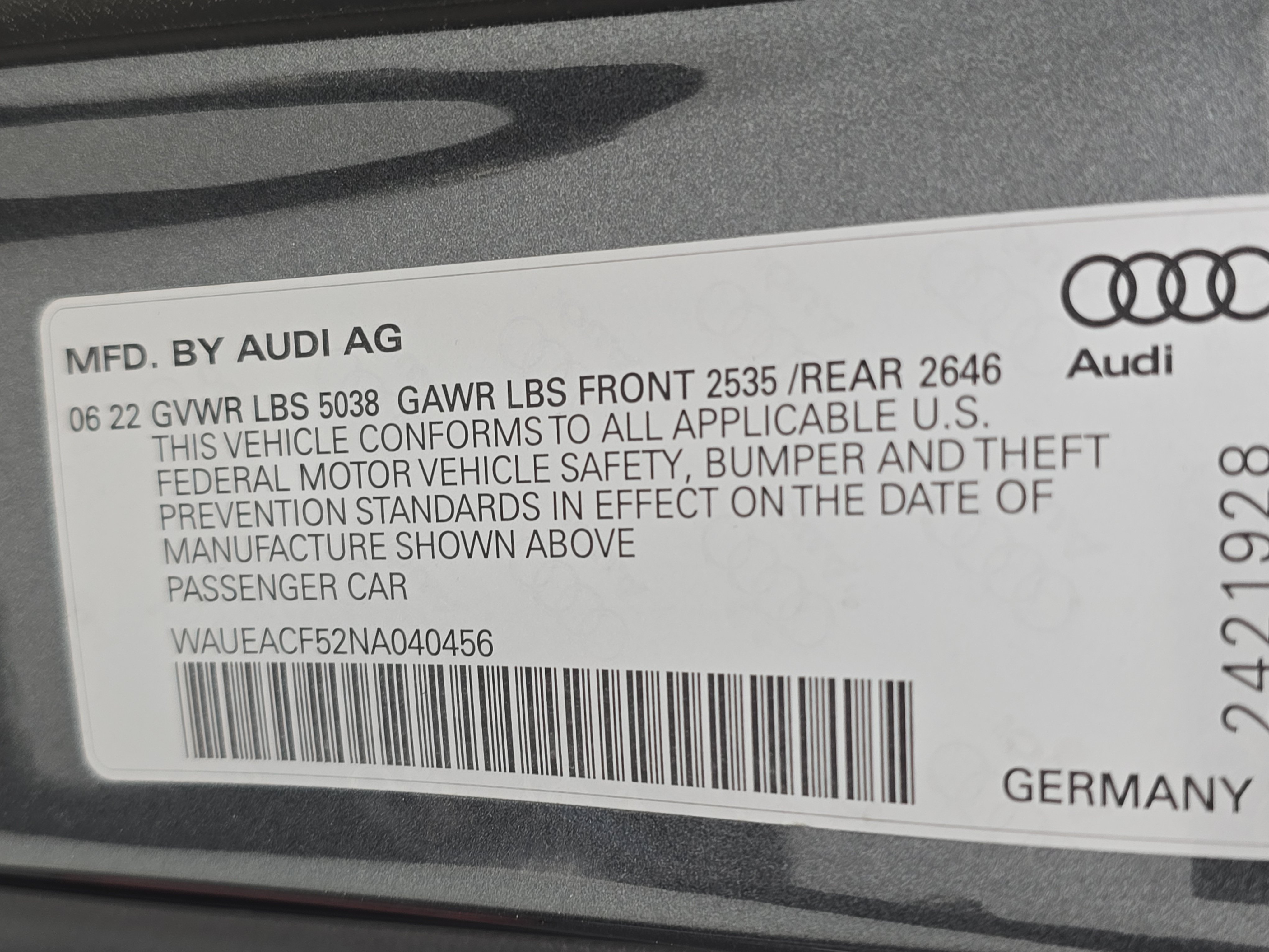 Used 2022 Audi A5 2.0T Prestige AWD/4WD image 36