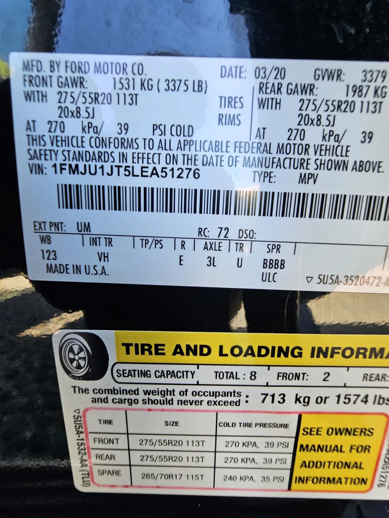 Used 2020 Ford Expedition XLT image 39