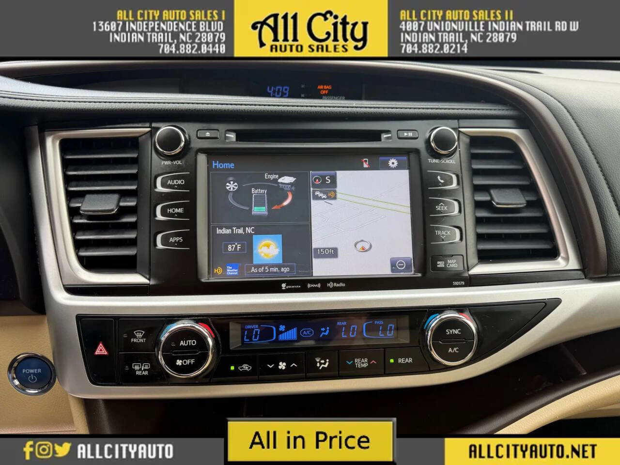 Used 2017 Toyota Highlander XLE image 17