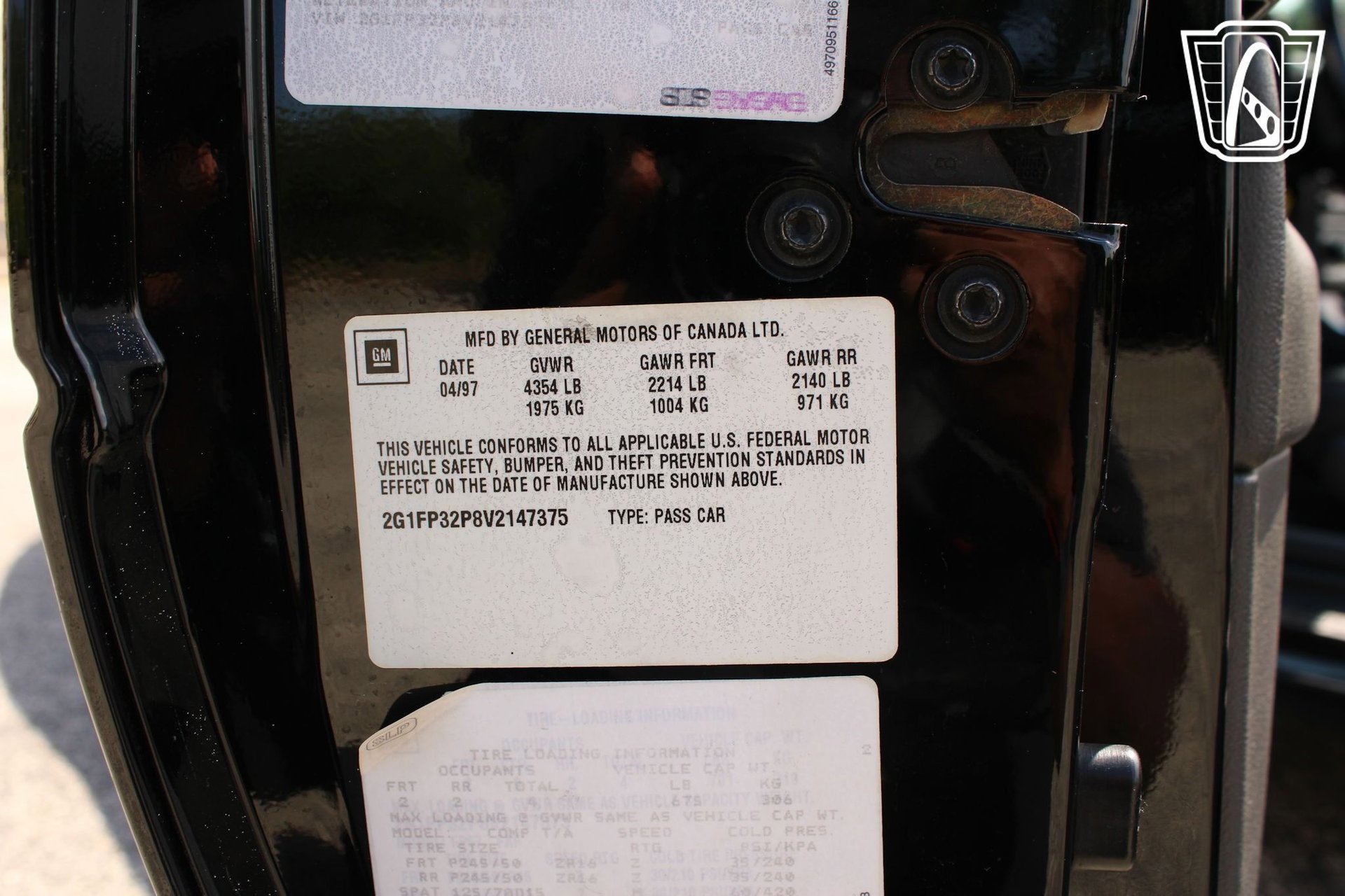 Used 1997 Chevrolet Camaro SS w/ SS Alteration Pkg image 2