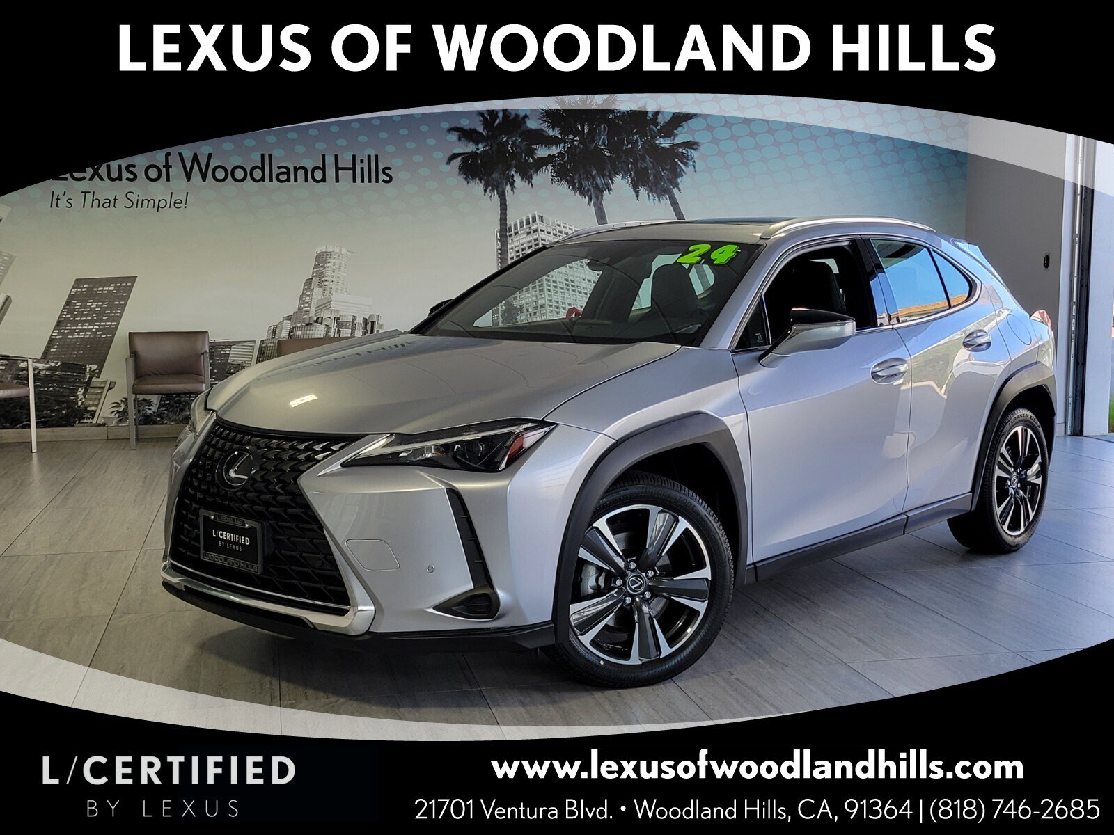 Certified 2024 Lexus UX 250h FWD