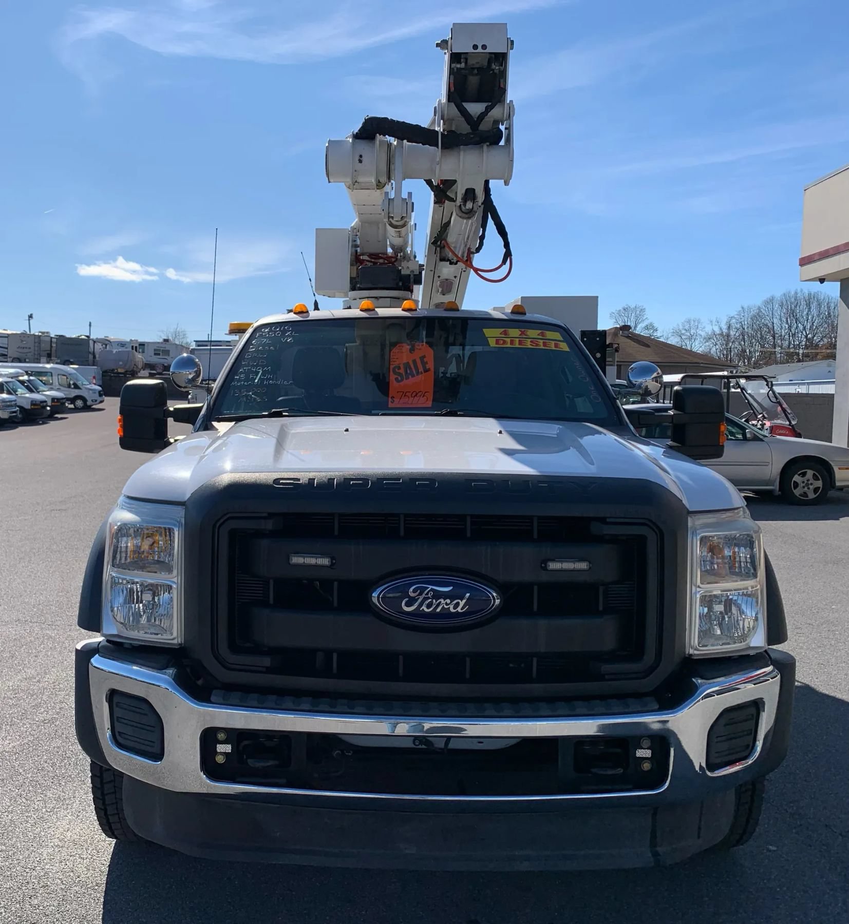 Used 2016 Ford F550 4x4 Regular Cab Super Duty image 2