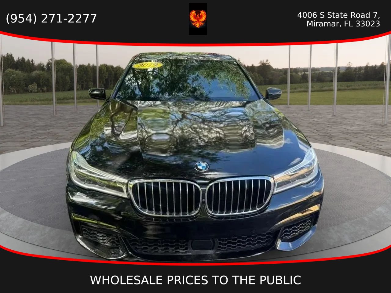 Used 2019 BMW 750i xDrive w/ Executive Package AWD/4WD image 2