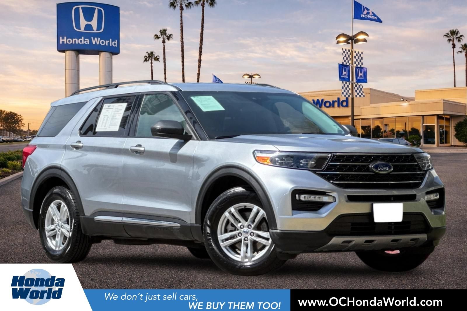 Used 2023 Ford Explorer XLT w/ Equipment Group 202A RWD image 1