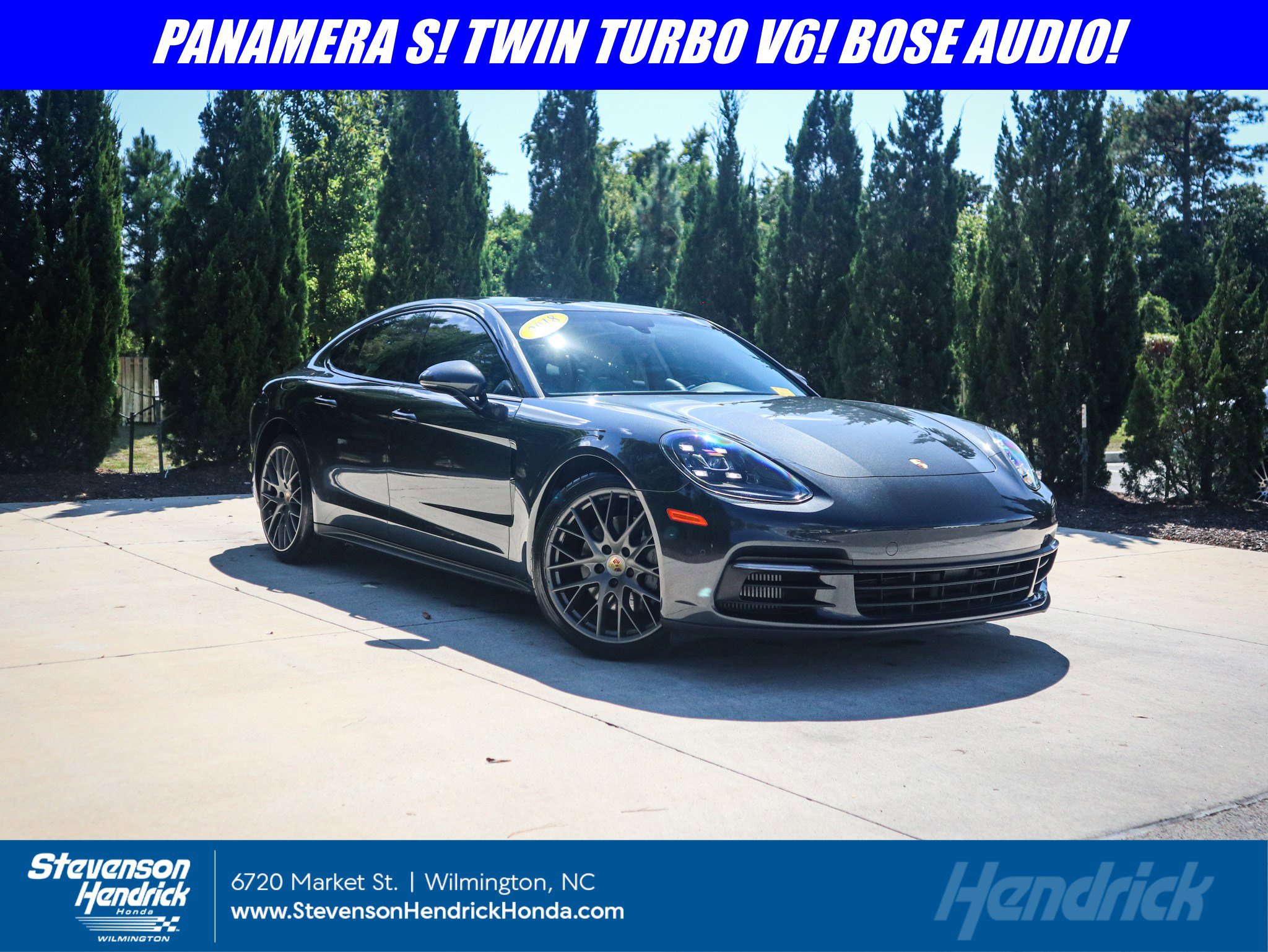 Used 2018 Porsche Panamera 4S w/ Premium Package