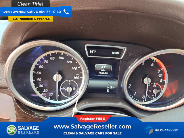 Used 2015 Mercedes-Benz GL 450 4MATIC w/ Lighting Package image 12