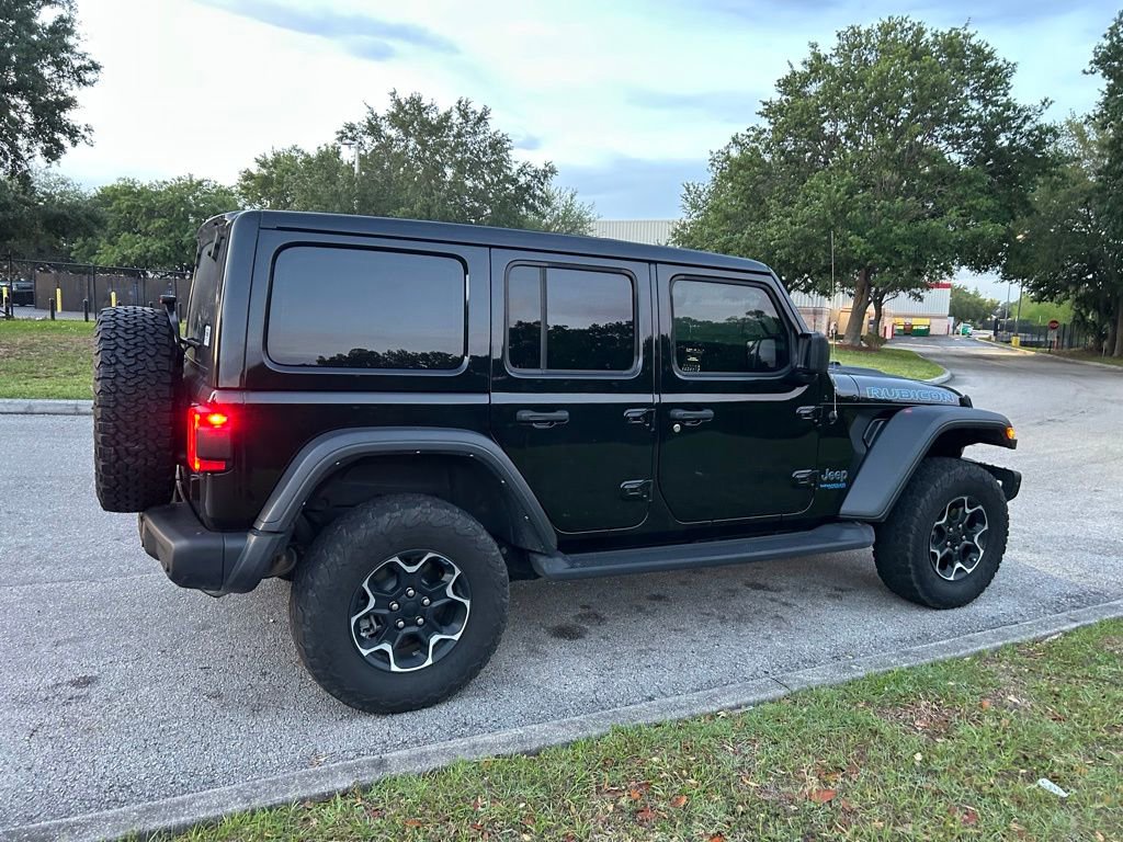 Used 2022 Jeep Wrangler Unlimited Rubicon 4xe w/ Steel Bumper Group image 5